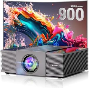 ULTIMEA Proiettore 4K Supportato con Auto Focus/6D Keystone, Proiettore 1080P Nativo Home Cinema con 900 ANSI, Evitamento degli Oggetti, Proiettore WiFi 6 Bluetooth per iOS/Android/TV Stick