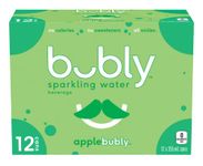 Bubly Sparkling Water applebubly, 355 mL Cans, 12 Pack