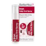 BetterYou Iron Daily Oral Spray, Pill-free Iron Supplement and Immune System Support, Delivers 5mg of Highly Absorbable Iron Per Dose, 48-day Supply, Made in the UK, Natural Baked Apple Flavour