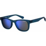 POLAROID KIDS Unisex PLD 8009/N/NEW sunglasses, BLUE, 44