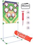 GoSports Pro Pitch Challenge Baseball Toss Game Set | Includes Target, 4 Baseballs, Scoreboard and Case