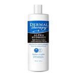 Dermal Therapy Alpha Hydroxy Lotion - High Potency AHA Exfoliating Moisturizer for Dry, Scaly Skin - 10% Lactic Acid & 10% Urea Lotion - Remove Skin Flakes - Fragrance-Free - 16 fl oz / 474 ml