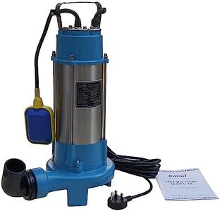 151615 1300w Submersible Sewage Dirty Waste Water Pump with Cutter Shredder