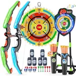 HYES 2 Pack Kids Bow and Arrow with