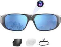 OhO Camera Glasses,1080P Smart Glasses with Built-in 64GB Memory,UV400 Sunglasses for Outdoor Sport,Unisex