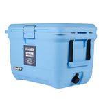 Coleman PRO Heavy-Duty Insulated Hard Cooler with handles | 43 L capacity | Keeps Ice for 4 Days | Full foam insulation | Large Durable Portable Cool Ice Box for Rugged Outdoor Use & Jobsites