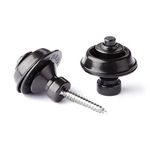 Jim Dunlop SLS1503BK Straplok Traditional Strap Retainer System, Black