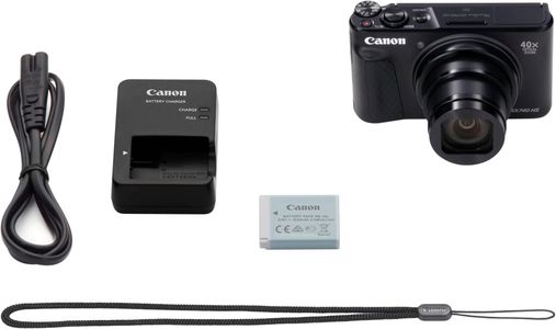 Canon PowerShot SX740 HS Digital Camera – Black