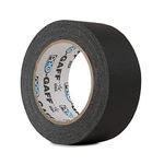 Pro Gaff Matt Black 48mm x 25m Gaffa Tape