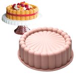 MoldBerry Cake Mould Silicone Cake Pan Charlotte Cake molds for Cheese Cake Chocolate Cake Brownie Tart Pie Flan Bread Baking Pans