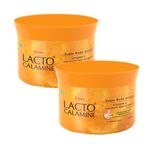 Lacto Calamine Vitamin C Sugar Body Scrub |200 g X 2 | Gentle Body Exfoliator | Body Scrub for Healthy & Glowing Skin | Vitamin C, Sugar & Grape Seed Extract Removes Tan & Dead Skin Cells