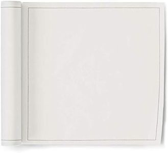 MYdrap Dinner Napkins on a Roll 100-Percent Cotton 12.6-Inch by 12.6-Inch with 12 Napkins per Roll, Cotton, Ecru, Dinner Napkin