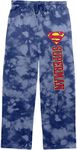 Bioworld Superman Men's Blue and White Cloud Sleep Pajama Pants-M