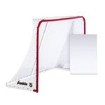 Franklin Sports Hockey Goal - NHL - Steel - 72 Inches - with Shooting Board - Quickset