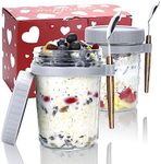 Kvittra Overnight Oats Containers w