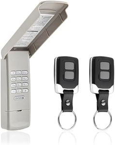 Garage Door Opener Keypad with 2 Garage Door Opener Remote for Liftmaster Chamberlain Craftsman Door Openers, Keypad Replaces 877MAX 878MAX CMXZDCG440 877LM Remote Replaces 890MAX 893MAX 893LM 971LM