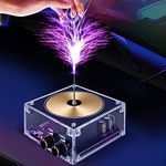 Kastwave Musical Tesla Coil Kit, Solid State Music Tesla Coil, Touchable Artificial Lightning Spark Gap Arc Generator Multifunctional Desktop Toy Science Teaching Experiment Model For Birthday Gift