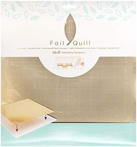 We R Memory Keepers Foil Quill 12x12 Magnetic Mat, Make Custom DIY Designs for Scrapbooking, Journaling, Card Making, Printmaking, Crafting, Art and More