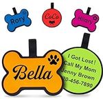 Silicone Dog Tags, Personalized Pet
