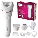 PHILIPS Epilator Series 8000 Wet & Dry Epilator, BRE720/14