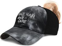 Womens Ponytail Cap Race Hair Don't