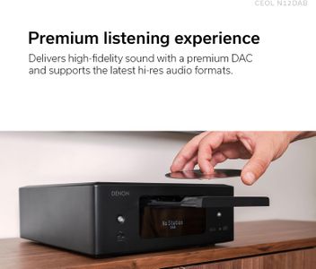 Denon CEOL N12DAB All-in-One Music System – White