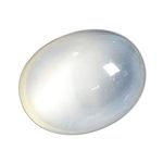 Moonstone Original Certified 9.50 Ratti with Lab Report & Guarantee Certificate Natural Moonstone A++ Quality for Astrology Benefits for Men & Women | SVGAJ