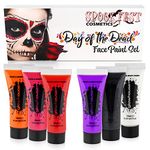 Spook Fest Day of The Dead Face Paint Gift Set Halloween Make Up