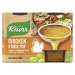 Knorr Chicken Stock Pots gluten-free to add a rich chicken flavour to your dishes 8x 28 g