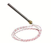 DOJA Industrial | Ignition Igniter Hot Rod Tube | Pellet Stove Heater Tube Spark Starter Plug 10mm Ø | Thread: 3/8" | 150mm Long | 280w | Wood Burner Stove Element | Heating Resistor 220v