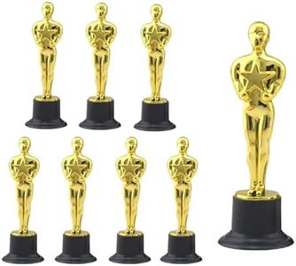 SVOCK 8PCS Trofeos para Niños, Trofeos Futbol Medallas Futbol, Trofeos Futbol Personalizados, Taza Niño Plastico para Premios Deportivos de Fútbol y Galas de Premios, Aumentar La Cohesión del Equipo