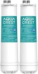 AQUACREST RC 1 EZ-Change Premium Water Filtration Replacement Cartridge, Replacement for Culligan IC-EZ-1, US-EZ-1, RV-EZ-1, Dupont WFQTC30001, WFQTC70001, 3,000 Gallons (Pack of 2)