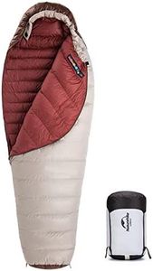 Naturehike Snowbird Mummy Down Sleeping Bag Ultralight Duck Down Warm Sleeping Bag for Outdoor Camping Hiking Brown 380G