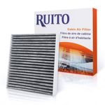 RUITO Cabin Air Filter, CF10285 for 4Runner, Avalon, Camry, Corolla, Tundra, Highlander, Mirai, RAV4, Sequoia, IS250, RX350, ES300h, F-PACE, XF, Range Rover, Discovery, Not Fit 2016 Prius