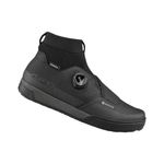 SHIMANO Unisex Bicycle Shoes Sh-gf800gtx Cycling, Black/White, 9.5 UK