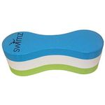 Swimz Junior Pull Buoy - Blue/White/Lime