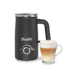 Dualit Milk Frother Max - 580ml Capacity - Extra Large Milk Frother - Hot Chocolate Function - Five Cup Milk Frother - Hot or Cold Froth - Non Drip Lip - Cool Touch - Large Handle