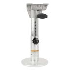 Boat Seat Pedestal 13.2-19.3in Adjustable Height, Aluminum Alloy 360 Degree Swivel Boat Chair Base Marine Seat Pedestal for RV Yacht Marine Pontoon Boat