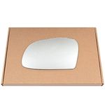 Less4spares Wing Mirror Glass Left Compatible with Citroen Saxo 1996-2003 STICK-ON Passenger Near Side Convex