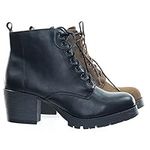 Lace Up Military Combat Ankle Boots