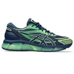 ASICS Mens Gel-Quantum 360 VIII Night Sky/Illuminate Green Sneakers - 8 UK (1203A305.400)