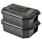 ROSHIELD - Rat & Mouse Pro Quality Tamper-Resistant Safety Bait Box for Rodent Trap Control Treatments, Secure Lockable Bait Stations Appropriate in Both Indoor And Outdoor Settings