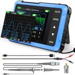 FNIRSI DSO-510 Handheld Oscilloscope/DDS Signal Generator 2 in 1, Digital Portable Automotive Oscilloscope 2.8 inch TFT, 10MHz Bandwidth, 48MS/s Sampling Rate, Trigger Function Auto/Nomal/Single