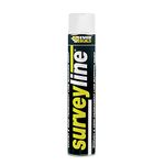 Everbuild Surveyline Semi-Permanent Spray Paint – Ideal For Survey Line Marking – High Covering Power – Easy To Apply – White – 700ml