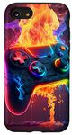 iPhone SE (2020) / 7 / 8 Gamer Aesthetic Graphic Gaming Video Games Boys Teens Kids Case