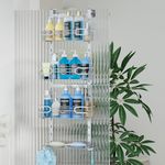 HapiRm Shower Caddy Hanging Silver 
