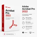 Adobe Acrobat Pro 2022 | PDF-Editor | Lebenslange Nutzung | 1 Gerät | Windows