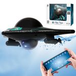 OBEST Remote Control Boat, Water Toy with High Definition Camera, LED Lights, App Operation, Adjustable Camera Angle, High Speed Water Spaceship