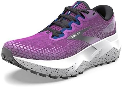 Brooks Women s Caldera 6 Trail Running Shoe, Purple/Violet/Navy, 10