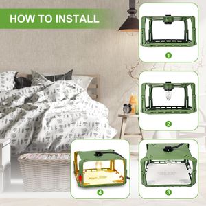 GAESHOW Flea Trap Lamp 2-Pack – Indoor Insect Catcher